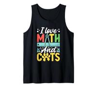 Amo la matematica e i gatti Canotta