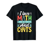 Amo la matematica e i gatti Maglietta