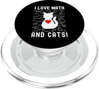 Amo la matematica e i gatti! - Matematica e amante dei gatti, insegnante di matematica PopSockets PopGrip per MagSafe