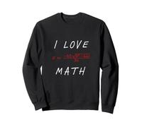 Amo la Matematica in Bianco Felpa