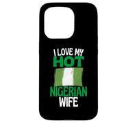 Amo la mia calda moglie nigeriana divertente relazione in Nigeria Custodia per iPhone 15 Pro