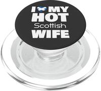 Amo la mia calda moglie scozzese sposata con una calda ragazza scozzese PopSockets PopGrip per MagSafe