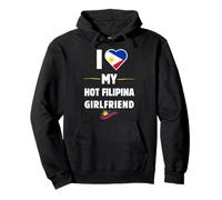 Amo la mia Calda Ragazza filippina Pinoy Pride Felpa con Cappuccio