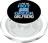 Amo la mia calda ragazza greca Divertente relazione in Grecia PopSockets PopGrip per MagSafe