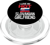 Amo la mia calda ragazza slovacca divertente slovacchia PopSockets PopGrip per MagSafe