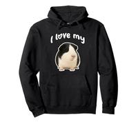 Amo la mia cavia Americana Felpa con Cappuccio