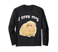 Amo la mia cavia peruviana Maglia a Manica