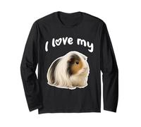 Amo la mia cavia peruviana Maglia a Manica