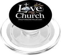 Amo la mia chiesa Cross Christian Streetwear PopSockets PopGrip per MagSafe