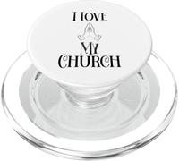 Amo la mia Chiesa PopSockets PopGrip per MagSafe