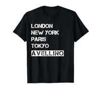 Amo la mia Città Avellino - mia Patria Maglietta, Uomo, Nero, M