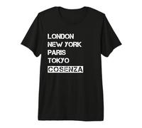 Amo la mia Città Cosenza - mia Patria Maglietta Premium