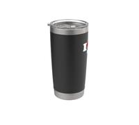 Amo la mia ex moglie Bicchiere termico in acciaio inox doppia parete