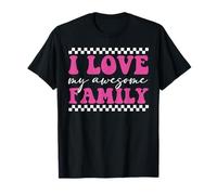 Amo la mia Fantastica Famiglia Maglietta