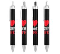 Amo la mia fantastica moglie, penna a sfera retrattile divertente da 0,5 mm, penne a sfera da lavoro, regali per ufficiali, unisex, 4 pezzi