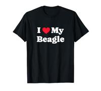 Amo la mia Mamma Beagle Proud Beagle Maglietta