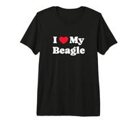 Amo la mia Mamma Beagle Proud Beagle Maglietta Premium