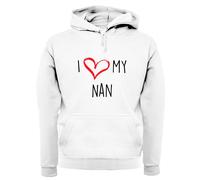 Amo La Mia Nonna - Felpa Adulta - Nanna Nanny Gran Granny Nonna Madri