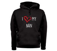Amo La Mia Nonna - Felpa Adulta - Nanna Nanny Gran Granny Nonna Madri
