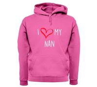 Amo La Mia Nonna - Felpa Adulta - Nanna Nanny Gran Granny Nonna Madri