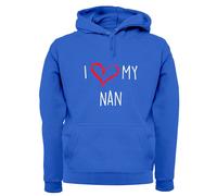 Amo La Mia Nonna - Felpa Adulta - Nanna Nanny Gran Granny Nonna Madri