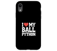 Amo la mia palla Python Custodia per iPhone XR