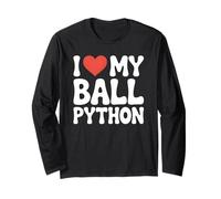 Amo la mia Palla Python Maglia a Manica