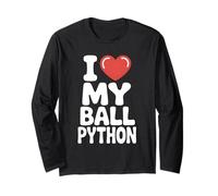 Amo la mia Palla Python Maglia a Manica