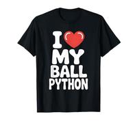Amo la mia Palla Python Maglietta