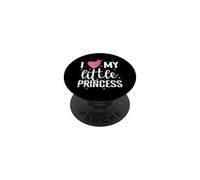 Amo la mia piccola principessa figlia PopSockets PopGrip Adesivo