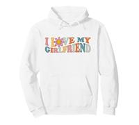 Amo la mia Ragazza Felpa con Cappuccio