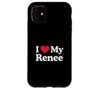 Amo la mia Renee Heart Renee Love Renee Custodia per iPhone 11