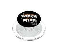 Amo la mia strega di una moglie marito divertente PopSockets PopGrip per MagSafe