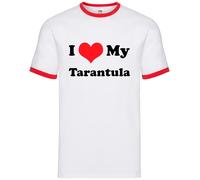 Amo La Mia Tarantola - Ringer Da Uomo - Regalo Per Animali Ragno