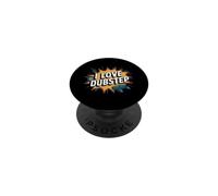 Amo la musica rave EDM Dubstep PopSockets PopGrip Adesivo