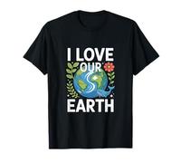 Amo la Nostra Terra Preservazione Ecologica della Natura Maglietta