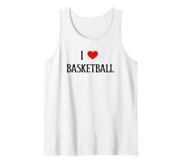 Amo la pallacanestro Mi piace la pallacanestro B-Ball Sport Lover Canotta