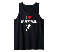 Amo la pallacanestro Mi piace la pallacanestro B-Ball Sport Lover Canotta