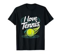 Amo la passione per gli appassionati di tennis Maglietta