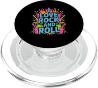 Amo la passione per la musica rock and roll PopSockets PopGrip per MagSafe