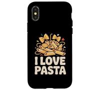 Amo la pasta Divertimento per gli appassionati di cucina Custodia per iPhone X/XS