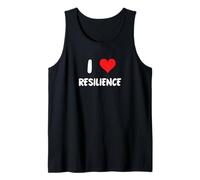Amo la resilienza - Dura Resistenza Affronta Mentalità Canotta