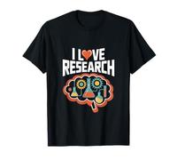 Amo la ricerca, la scienza, il geek design Maglietta