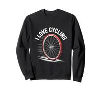 Amo la ruota da ciclismo Passion Adventure Felpa