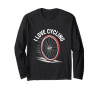 Amo la ruota da ciclismo Passion Adventure Maglia a Manica