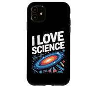 Amo la scienza Appassionato dell'universo cosmico Custodia per iPhone 11