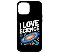 Amo la scienza Appassionato dell'universo cosmico Custodia per iPhone 12 Pro Max