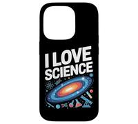 Amo la scienza Appassionato dell'universo cosmico Custodia per iPhone 14 Pro