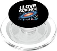 Amo la scienza Appassionato dell'universo cosmico PopSockets PopGrip per MagSafe