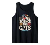 Amo la Scienza e i Gatti Galaxy Fun Canotta
